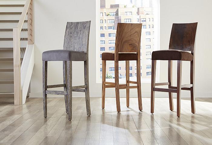 Origins Bar Stool, Perfect Brown