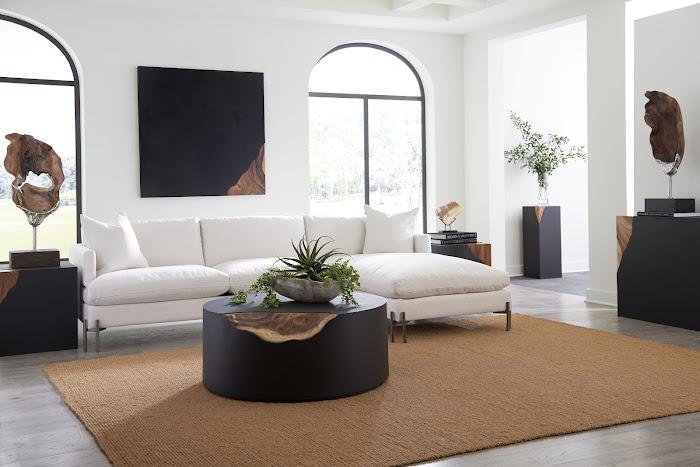 Cornered Wall Art, Natural, Iron