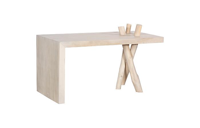 Branch Waterfall Desk, Bleached