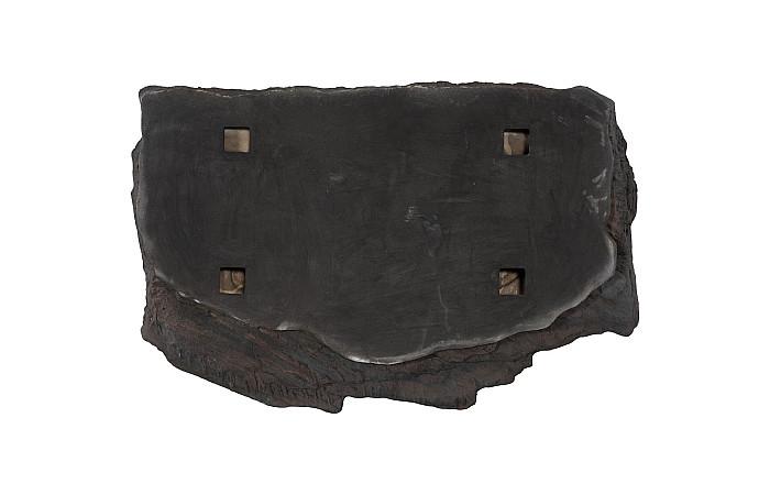 Stratified Cast Stone Wall Art, Painted Slate