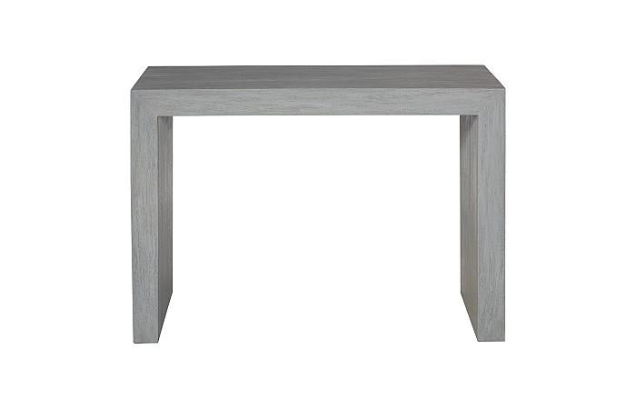 Waterfall Console Table, Weathered Gray