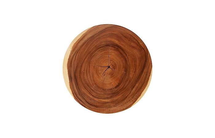 Groove Side Table, Round