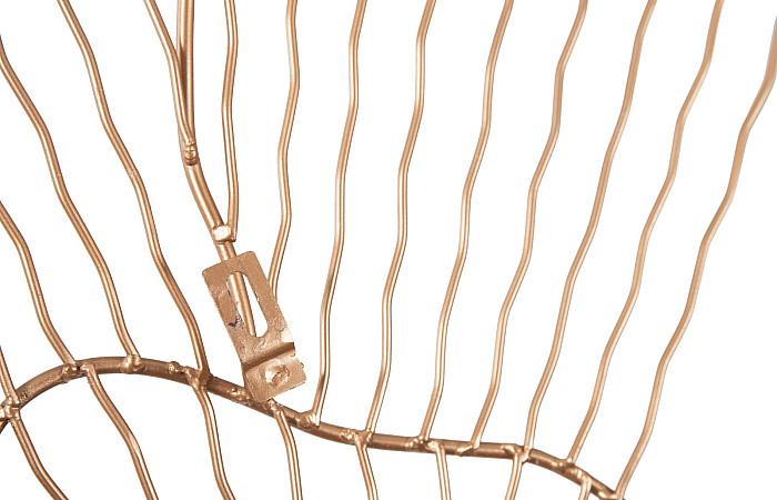 Poppy Flower Wall Art, Copper, SM