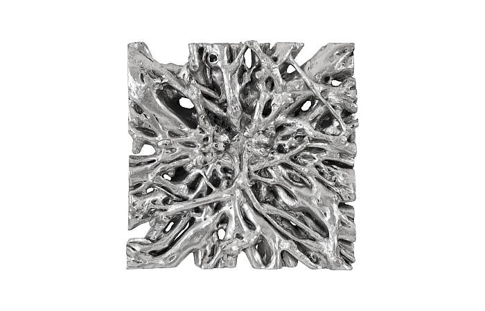 Square Root Wall Art, Silver Leaf, MD