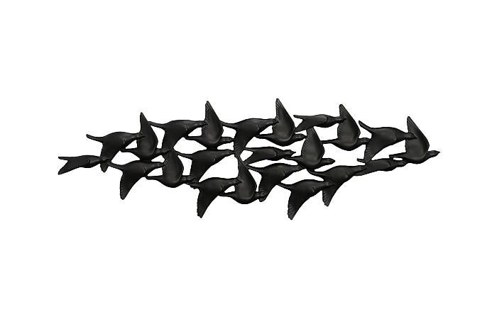 Flock Of Birds Wall Art, Blackv