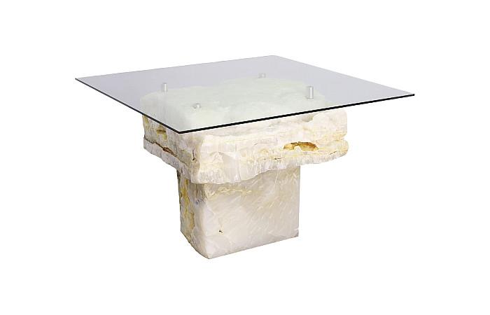 Onyx Dining Table, Zebra