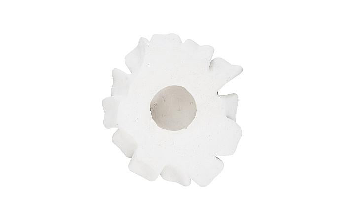 Topsy Turvy Succulent Wall Art , White Stone