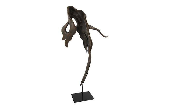 Cast Root Sculpture, Resin, Bronze Finish