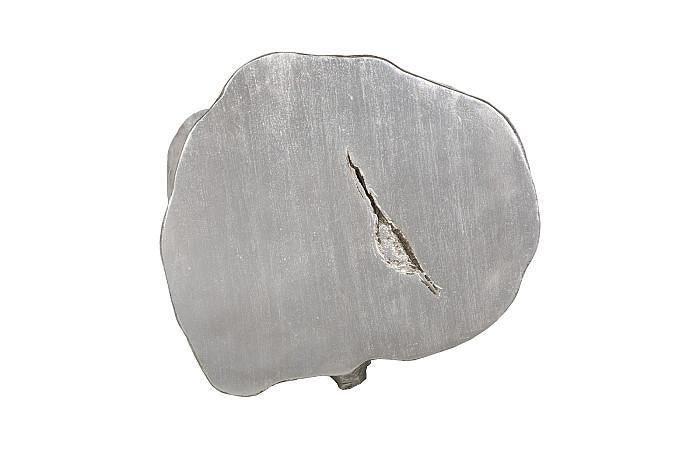 Log Stool, Silver Leaf, LG