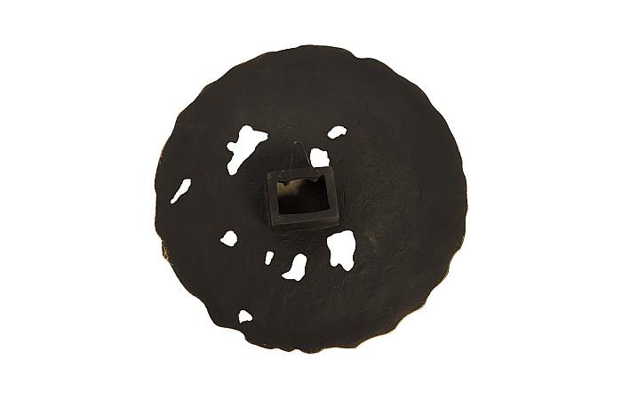 Molten Wall Disc, Small, Gold Leaf