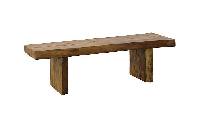 Freeform Bench, Natural, Live Edge