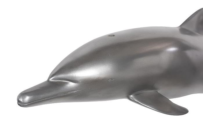 Dolphin, Polished Aluminum