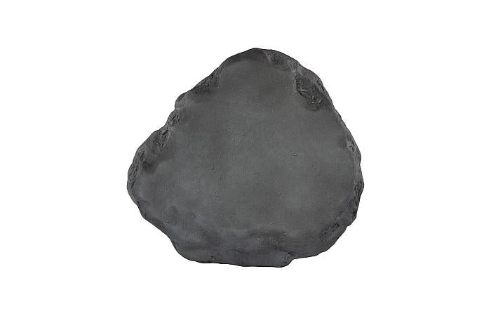 Cast Boulder Coffee Table, Charcoal Stone, Small