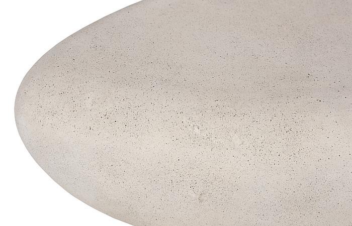 River Stone Coffee Table, Roman Stone, Small