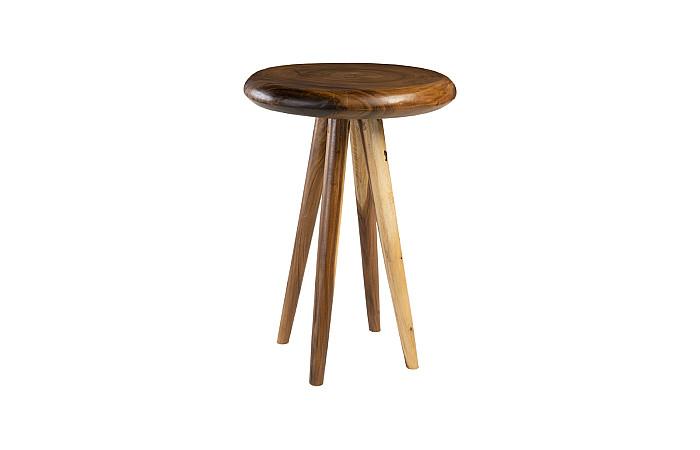 Smoothed Bar Table, Natural, Round