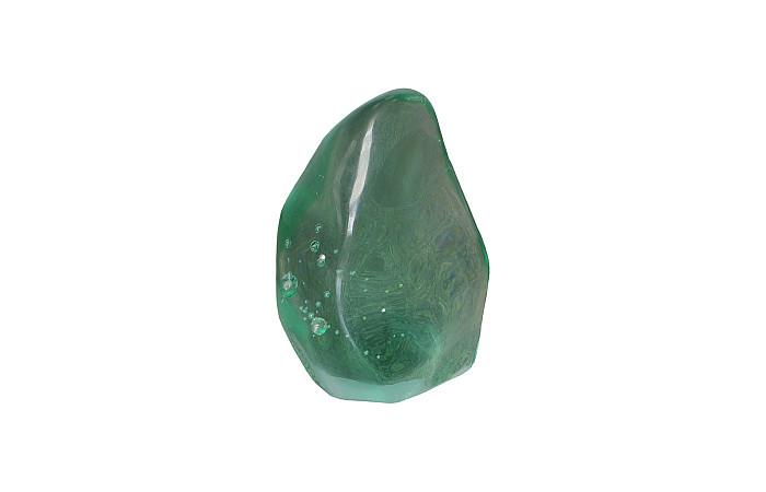 Polished Obsidian Stone, Small, Green