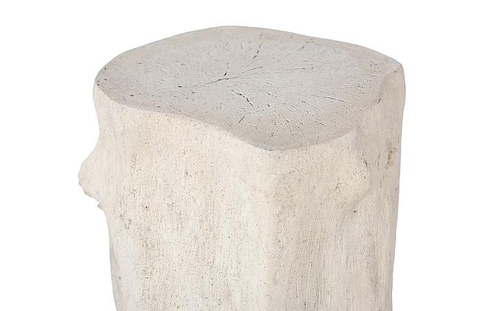 Log Stool, Roman Stone, SM