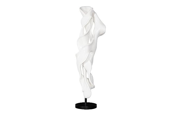 Cast Dancing Sculpture, Coupé, Silver Leaf