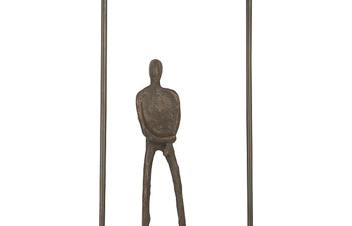 Perspective Wall Art, Square, Standing Arms Down