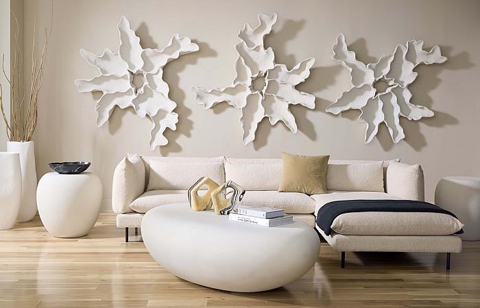 River Stone Coffee Table, Roman Stone, Extra Large