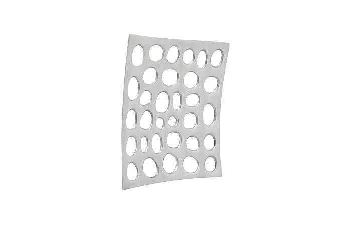 Polka Dot Wall Tile, Silver