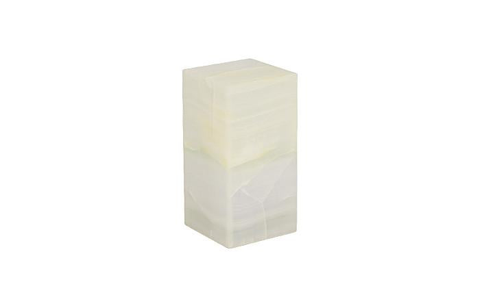 Onyx Lamp, Square, White