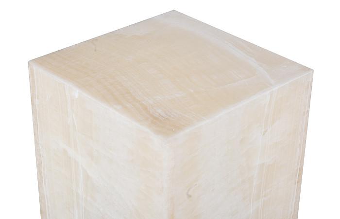Onyx Lamp Cube, White