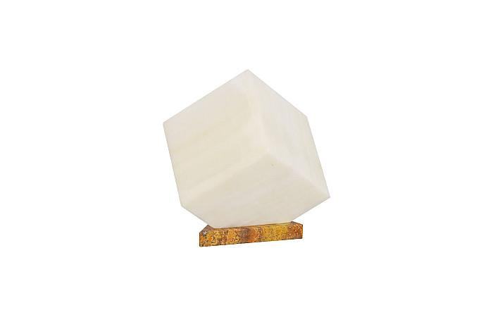 Onyx Lamp on Base, Square