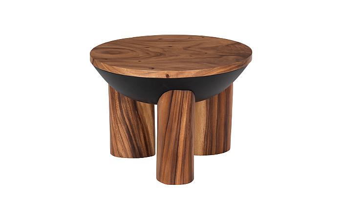 Moon Side Table, Natural