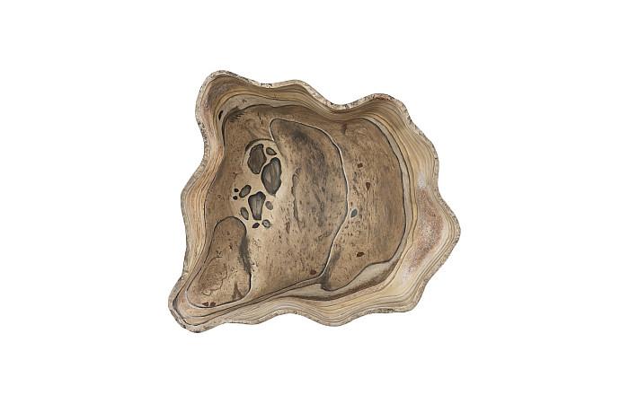 Cast Wall Onyx Bowl, Faux Finish, LG
