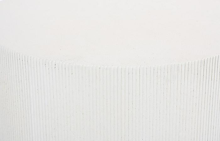 Groovy Coffee Table, White Stone