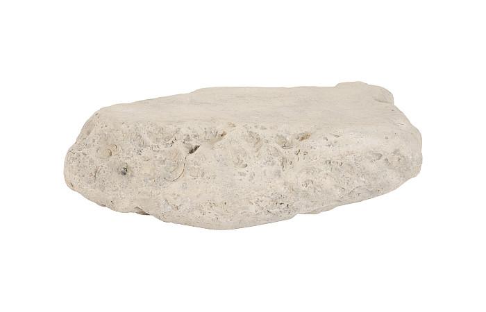 Cast Boulder Coffee Table Roman Stone, Large