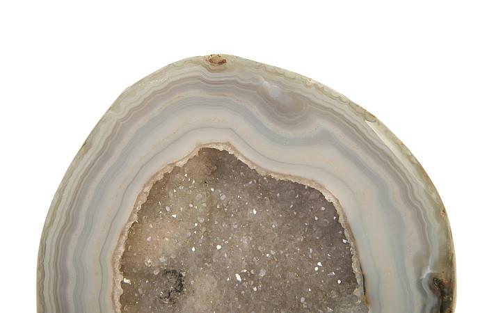 Amethyst Tabletop Sculpture on Black Metal Stand, Assorted, SM