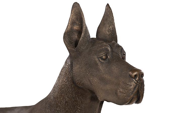 Great Dane, Standing , Bronze