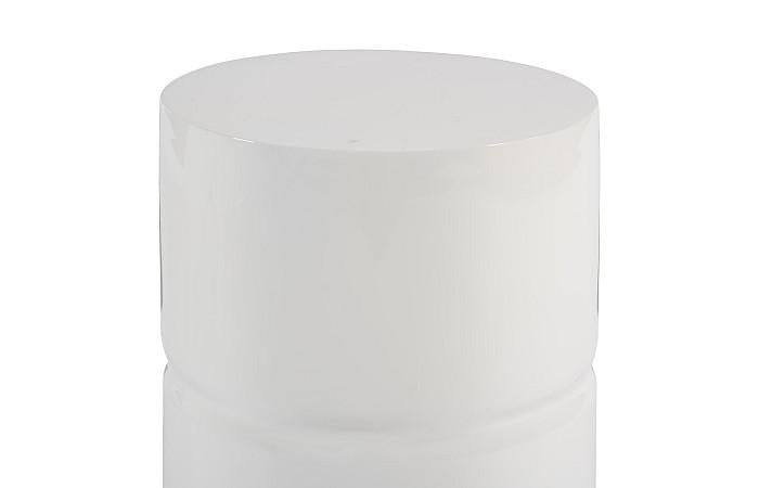 Stacked Stool, Gel Coat White