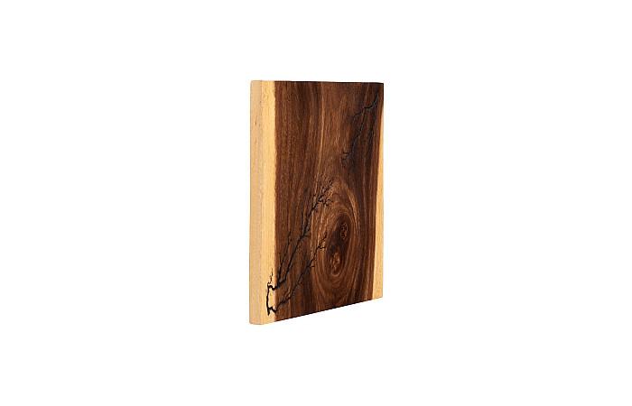 Lightning Wall Tile, Chamcha Wood