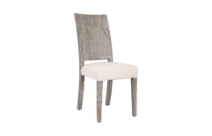 Origins Dining Chair, Gray Stone, Ready to Cover Seat