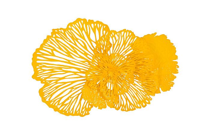 Flower Wall Art, Medium, Dandelion, Metal