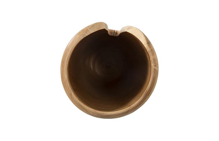Interval Wood Vase, Natural, Large