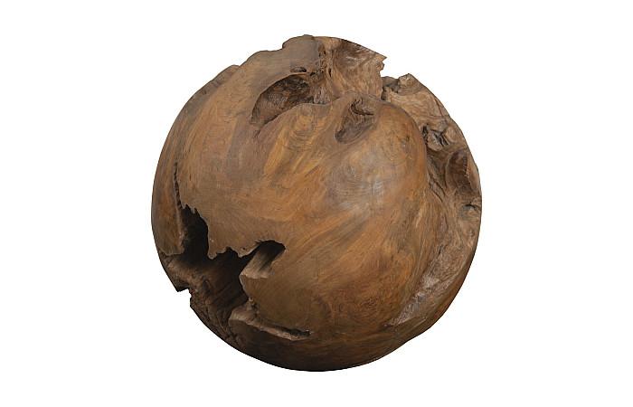 Teak Wood Ball, Large