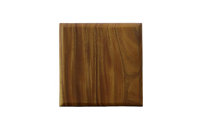 Trapezium Side Table, Black Base