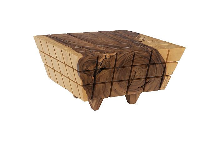 Cubed Coffee Table, Natural