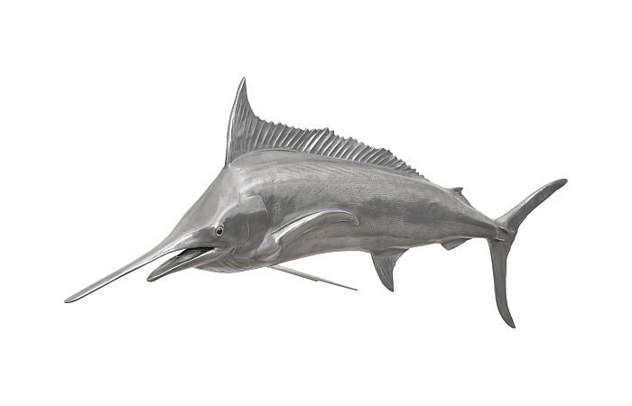 Blue Marlin Fish, Aluminum Finish
