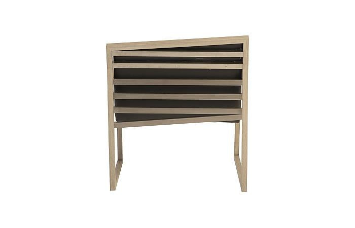 Ladder Slant Arm Chair, Right