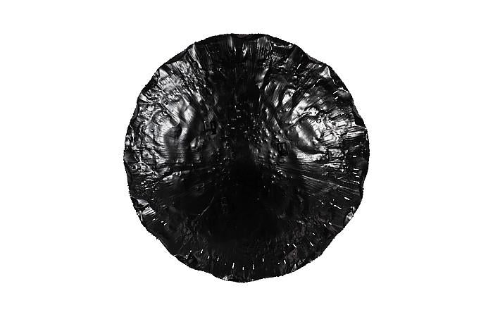 Lotus Wall Art, Copper/Black, LG