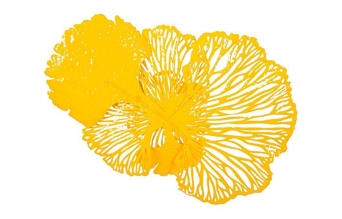 Flower Wall Art, Medium, Dandelion, Metal