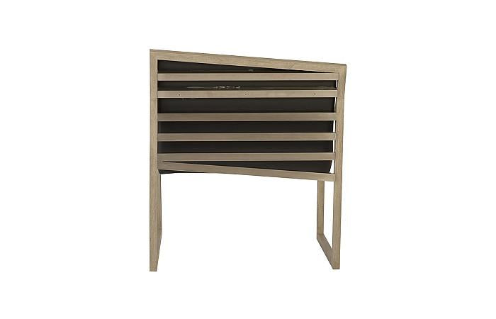 Ladder Slant Arm Chair, Left