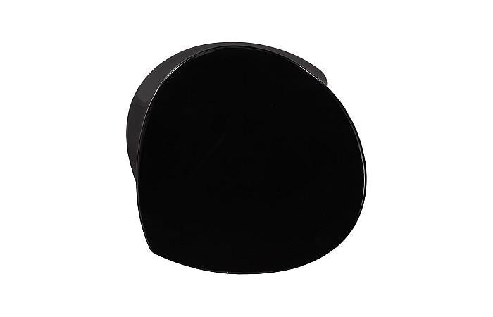 Mellow Side Table, Gel Coat Black