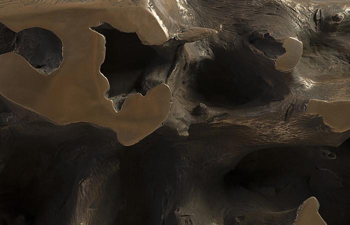 Beau Cast Root Console Table, Bronze