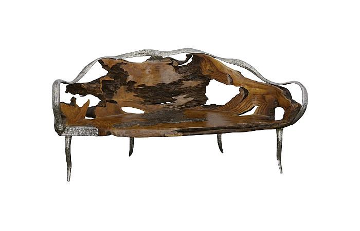 Graven Wood Bench , Natural